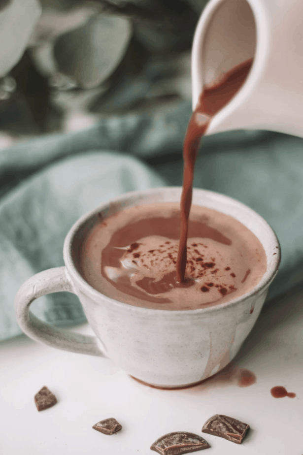 Cup of hot chocolate